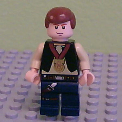 LEGO Minifigure -- Han Solo (Celebration)-Star Wars / Star Wars Episode 4/5/6 -- SW0356 -- Creative Brick Builders
